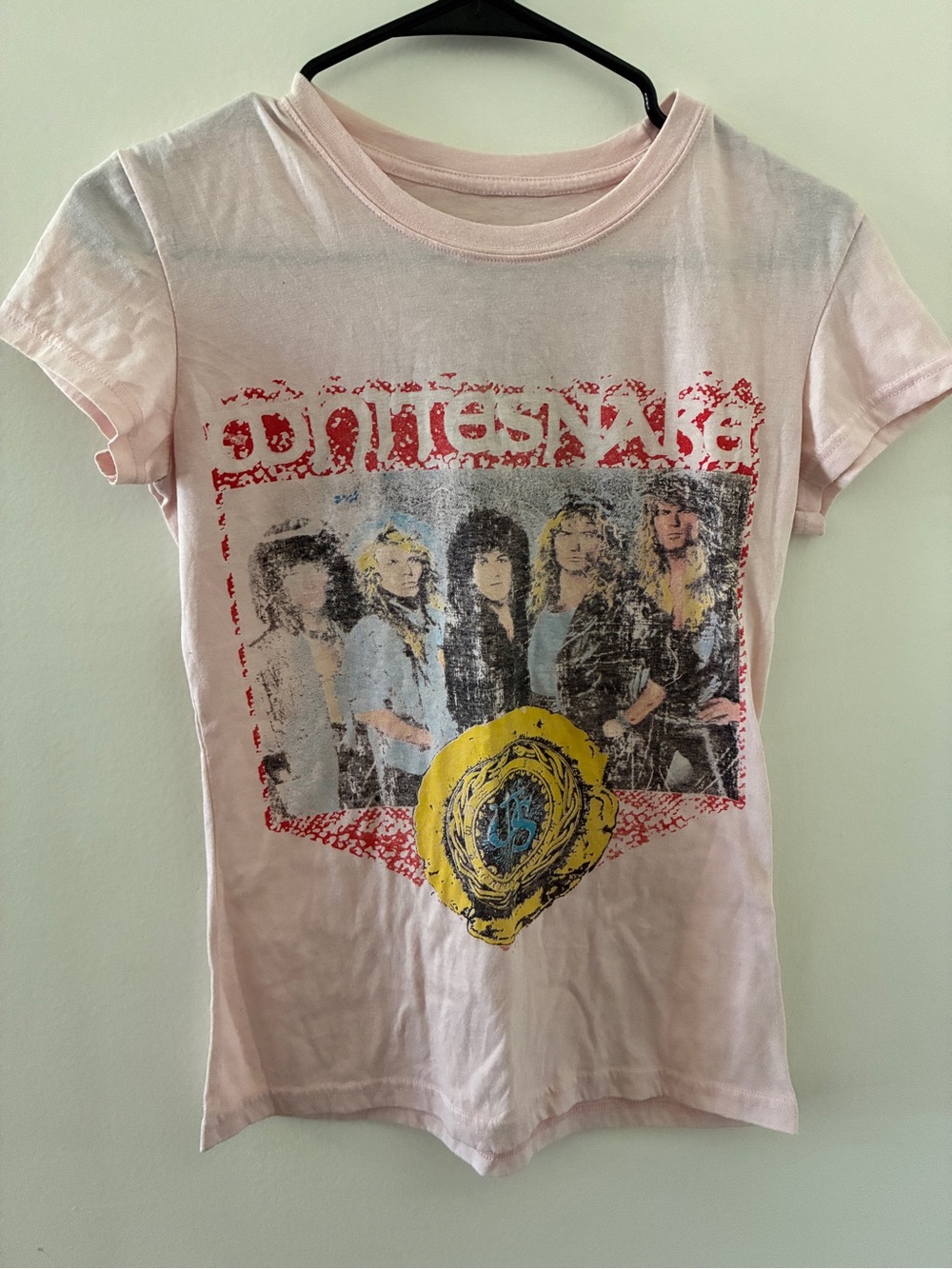 Vintage Style Whitesnake Band Tee